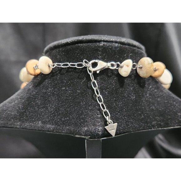 EUC Silpada African Howlite Opal & Bronzite Necklace & Earring Set (Retired Piec - Picture 3 of 8